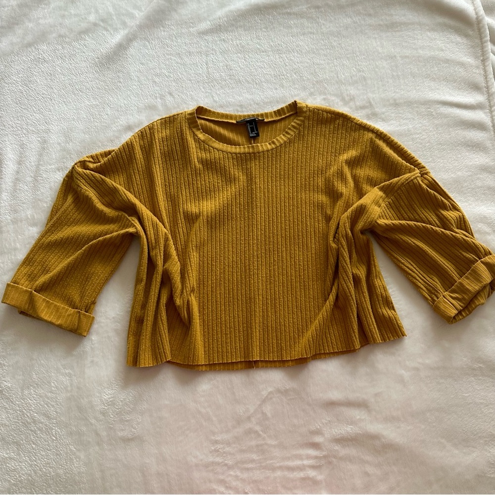 Cropped sweater